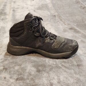 Keen Boots Mens 8 Black Tempo‎ Flex Mid Waterproof Hiking Gorpcore